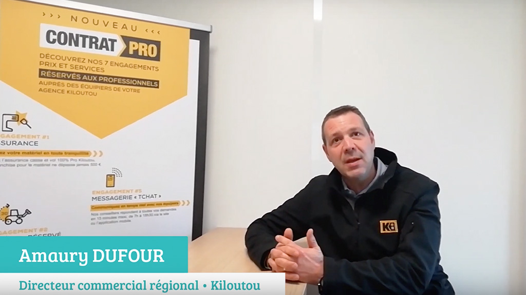 Négociateur Technico-commercial : Rencontre avec le Directeur commercial régional du Groupe Kiloutou.